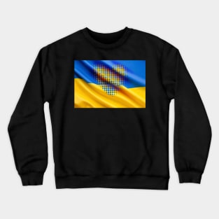 We are with you in spirit, Ukraine Crewneck Sweatshirt